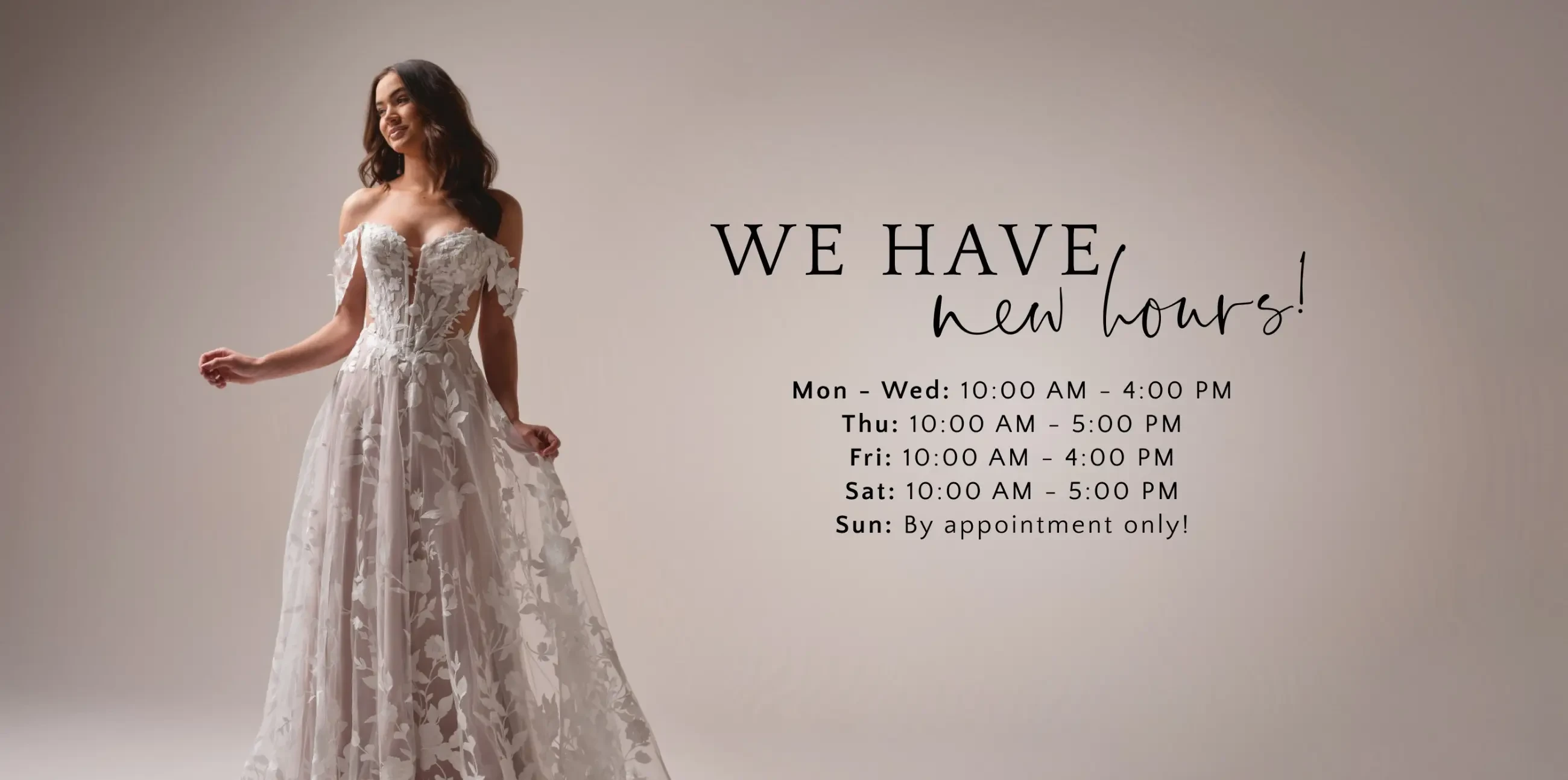 Store Hours Desktop Banner